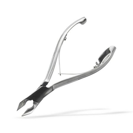 VON KLAUS Double Spring Nail Nipper, 6.5in Angled Concave, German Surgical Steel VK035-0139